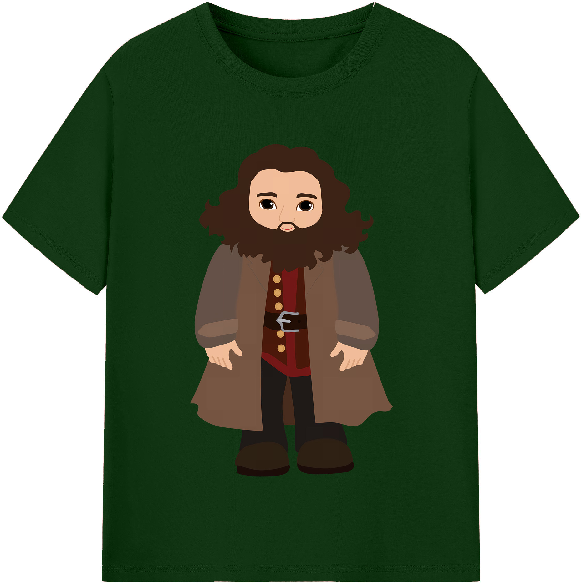（画像用） Harry Potter ハリー・ポッターシリーズ 綿100％半袖Tシャツ（フロントプリント）